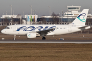 Adria Airways Airbus A319-111 (S5-AAX) at  Munich, Germany