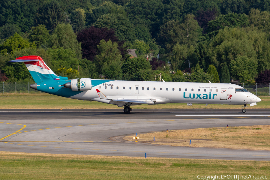 Luxair (Adria Airways) Bombardier CRJ-701ER (S5-AAZ) | Photo 247084