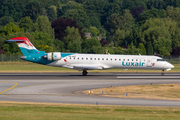 Luxair (Adria Airways) Bombardier CRJ-701ER (S5-AAZ) at  Hamburg - Fuhlsbuettel (Helmut Schmidt), Germany