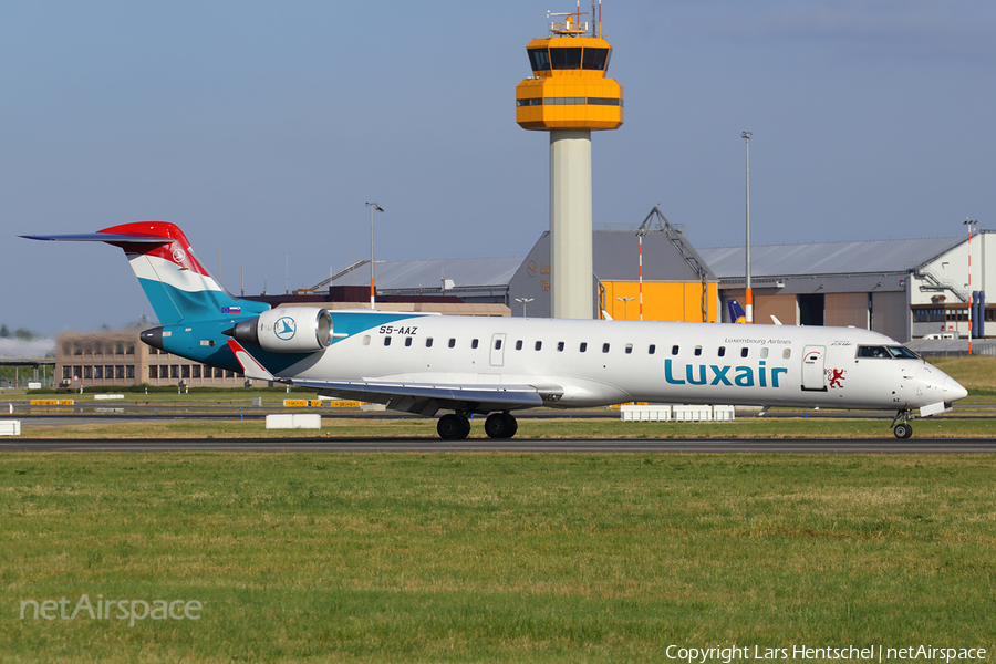 Luxair (Adria Airways) Bombardier CRJ-701ER (S5-AAZ) | Photo 247744