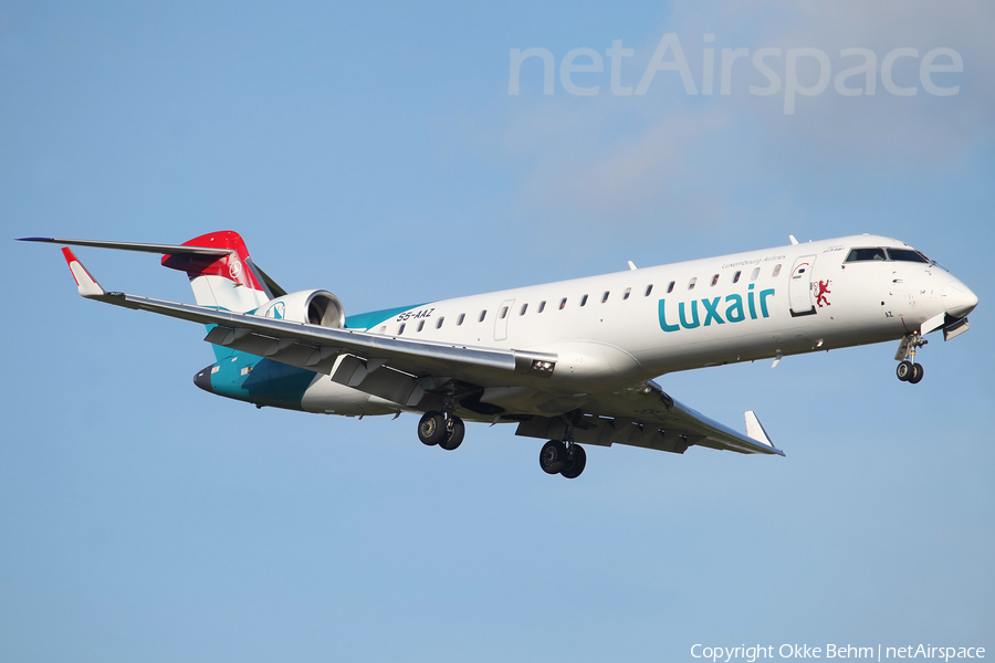 Luxair (Adria Airways) Bombardier CRJ-701ER (S5-AAZ) | Photo 247746