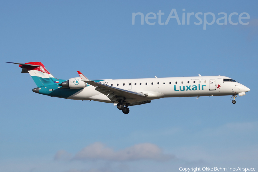 Luxair (Adria Airways) Bombardier CRJ-701ER (S5-AAZ) | Photo 247747