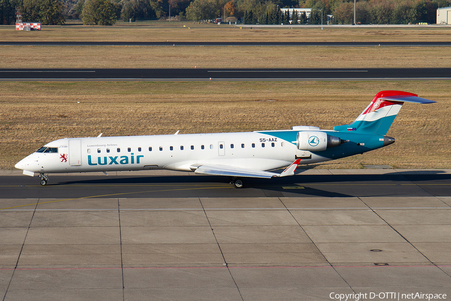 Luxair (Adria Airways) Bombardier CRJ-701ER (S5-AAZ) | Photo 270022
