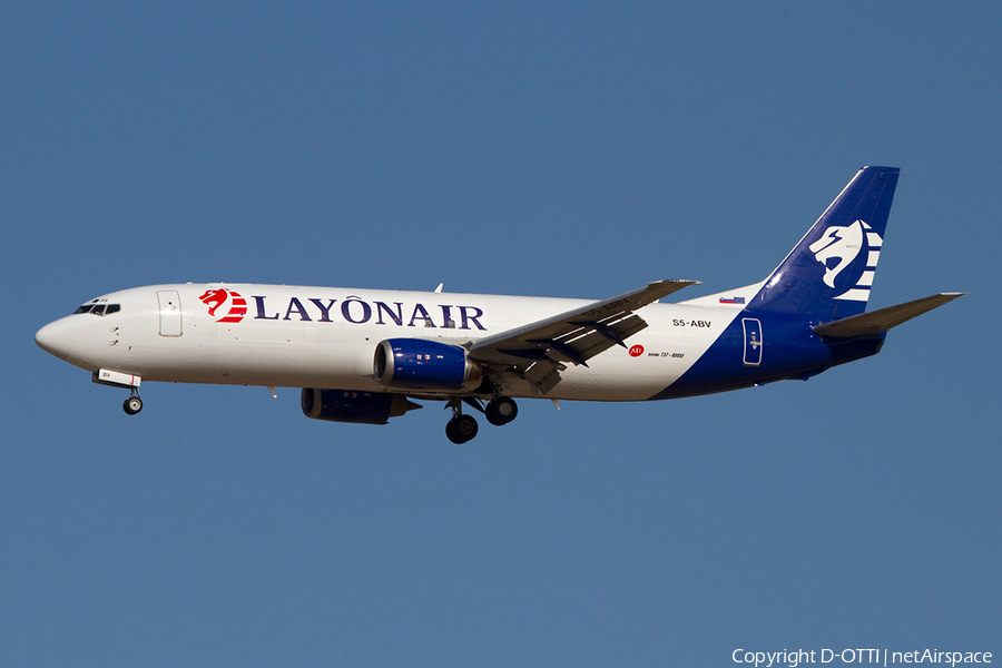 Layônair Boeing 737-4K5(SF) (S5-ABV) | Photo 370838