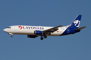 Layônair Boeing 737-4K5(SF) (S5-ABV) at  Madrid - Barajas, Spain