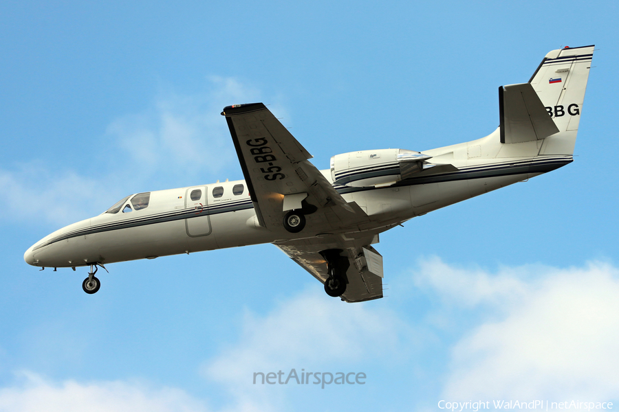 Poslovna Aviacija Cessna 550 Citation II (S5-BBG) | Photo 502856
