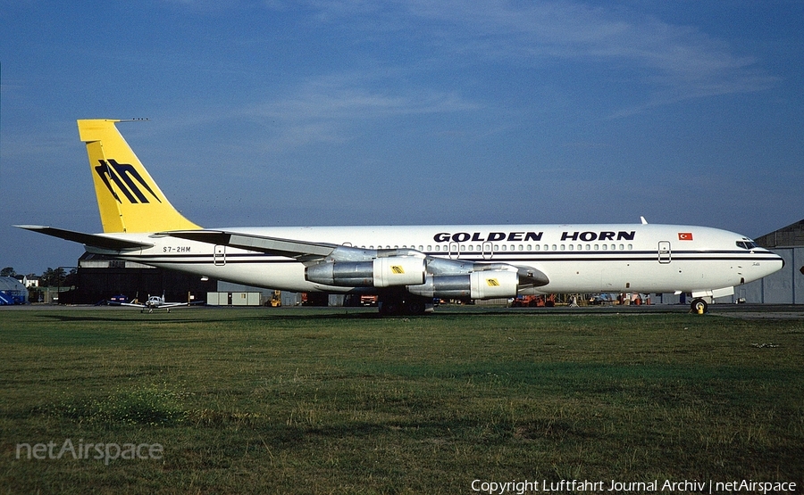 Golden Horn Aviation Boeing 707-324C (S7-2HM) | Photo 440321