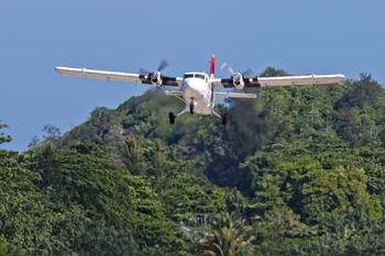 Air Seychelles Viking Air DHC-6-400 Twin Otter (S7-BRD) at  Praslin Island, Seychelles