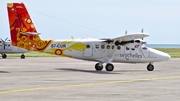 Air Seychelles Viking Air DHC-6-400 Twin Otter (S7-CUR) at  Mahe Island - Seychelles International, Seychelles