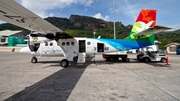Air Seychelles Viking Air DHC-6-400 Twin Otter (S7-FAR) at  Mahe Island - Seychelles International, Seychelles