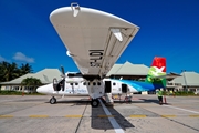 Air Seychelles Viking Air DHC-6-400 Twin Otter (S7-LDI) at  Praslin Island, Seychelles