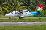Air Seychelles Viking Air DHC-6-400 Twin Otter (S7-PRN) at  Praslin Island, Seychelles