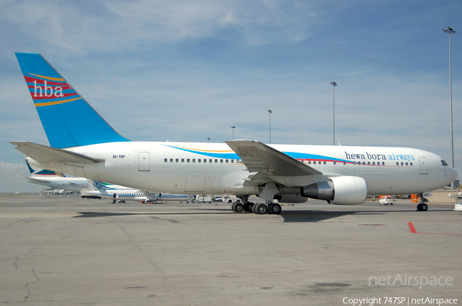 Hewa Bora Airways Boeing 767-266(ER) (S9-TOP) | Photo 37890