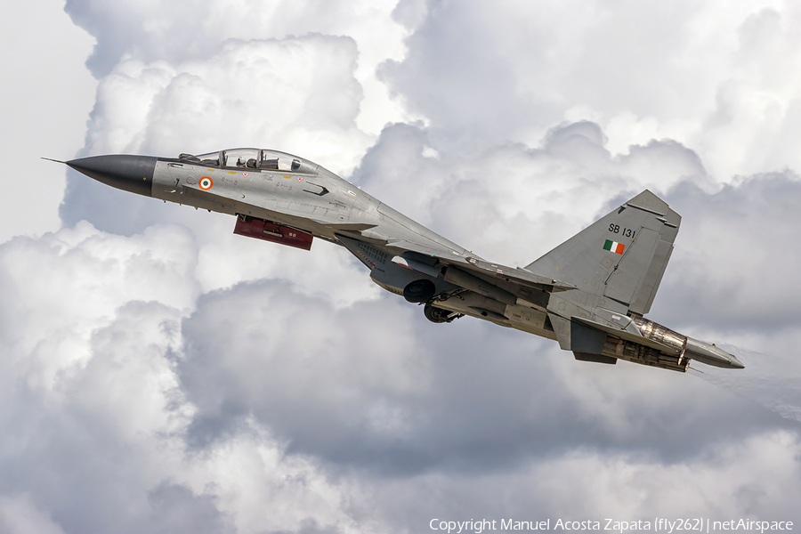 Indian Air Force Sukhoi Su-30MKI-3 Flanker-C (SB131) | Photo 680599