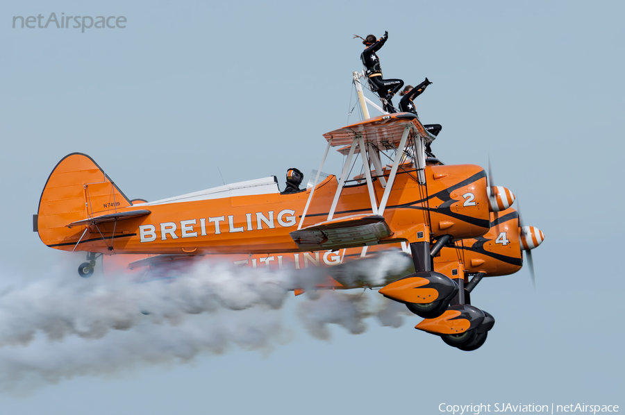 Breitling AeroSuperBatics Boeing PT-17 Kaydet (SE-BOG) | Photo 47047