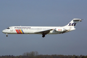 SAS - Scandinavian Airlines McDonnell Douglas DC-9-41 (SE-DAU) at  Hamburg - Fuhlsbuettel (Helmut Schmidt), Germany