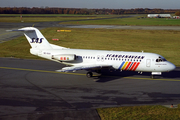 SAS - Scandinavian Airlines Fokker F28-4000 Fellowship (SE-DGH) at  Hamburg - Fuhlsbuettel (Helmut Schmidt), Germany