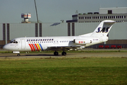 SAS - Scandinavian Airlines Fokker F28-4000 Fellowship (SE-DGR) at  Hamburg - Fuhlsbuettel (Helmut Schmidt), Germany