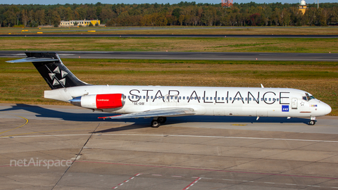SAS - Scandinavian Airlines McDonnell Douglas MD-87 (SE-DIB) at  Berlin - Tegel, Germany