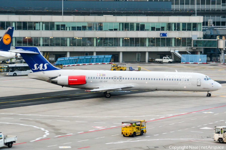 SAS - Scandinavian Airlines McDonnell Douglas MD-87 (SE-DIF) | Photo 278950
