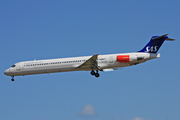 SAS - Scandinavian Airlines McDonnell Douglas MD-82 (SE-DIN) at  Frankfurt am Main, Germany