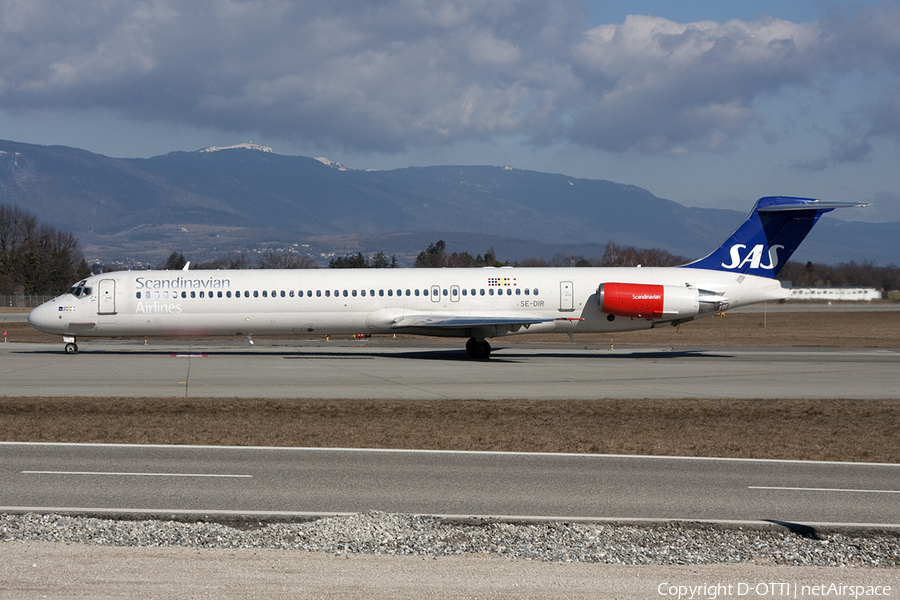 SAS - Scandinavian Airlines McDonnell Douglas MD-82 (SE-DIR) | Photo 376784
