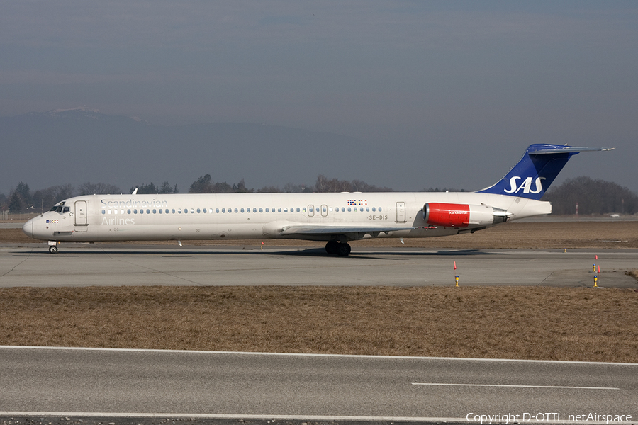 SAS - Scandinavian Airlines McDonnell Douglas MD-82 (SE-DIS) | Photo 376322