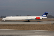 SAS - Scandinavian Airlines McDonnell Douglas MD-82 (SE-DIS) at  Geneva - International, Switzerland