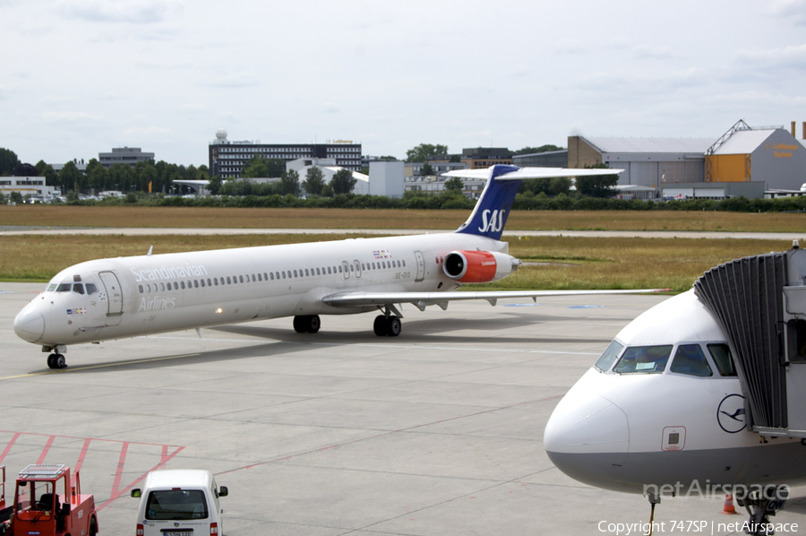 SAS - Scandinavian Airlines McDonnell Douglas MD-82 (SE-DIS) | Photo 38264