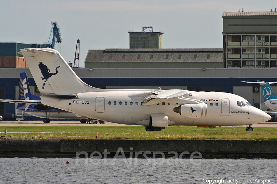 Air One BAe Systems BAe-146-RJ70 (SE-DJX) | Photo 319090