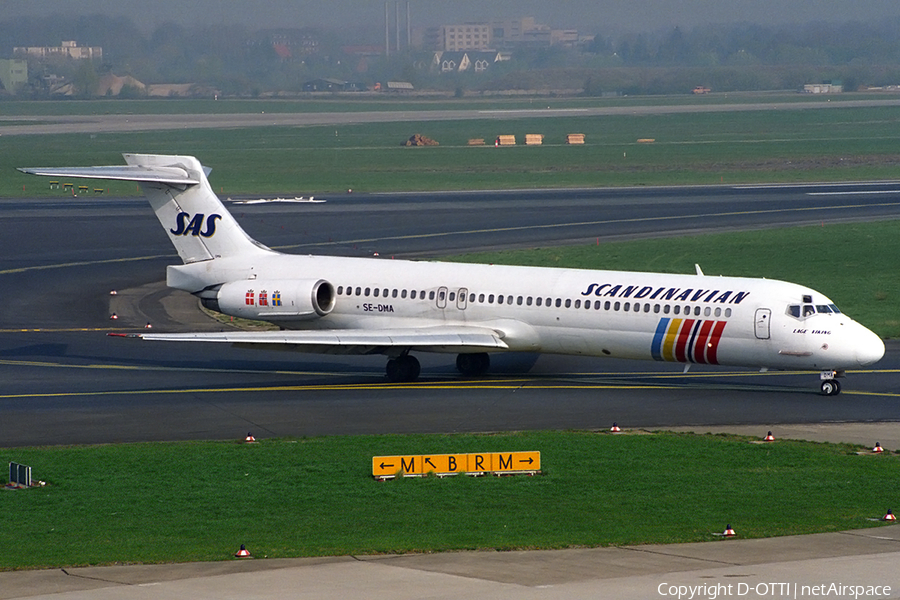 SAS - Scandinavian Airlines McDonnell Douglas MD-87 (SE-DMA) | Photo 182042