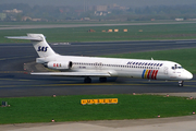 SAS - Scandinavian Airlines McDonnell Douglas MD-87 (SE-DMA) at  Dusseldorf - International, Germany