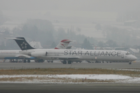 SAS - Scandinavian Airlines McDonnell Douglas MD-81 (SE-DMB) at  Zurich - Kloten, Switzerland