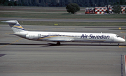 Air Sweden McDonnell Douglas MD-81 (SE-DMT) at  Milan - Malpensa, Italy