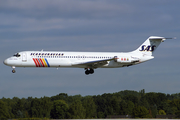 SAS - Scandinavian Airlines McDonnell Douglas DC-9-41 (SE-DOK) at  Hamburg - Fuhlsbuettel (Helmut Schmidt), Germany