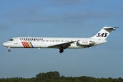 SAS - Scandinavian Airlines McDonnell Douglas DC-9-41 (SE-DOM) at  Hamburg - Fuhlsbuettel (Helmut Schmidt), Germany