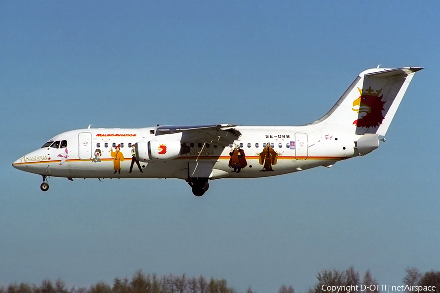 Malmo Aviation BAe Systems BAe-146-200A (SE-DRB) | Photo 301273