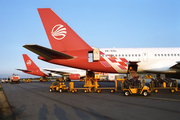 Sunways Airlines Boeing 757-236 (SE-DSL) at  Billund, Denmark