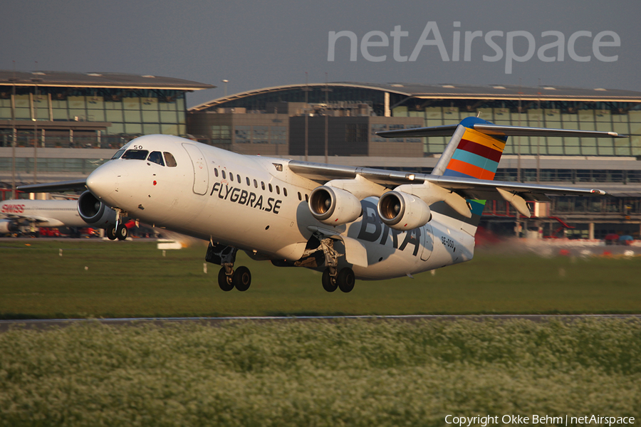 BRA - Braathens Regional Airlines BAe Systems BAe-146-RJ100 (SE-DSO) | Photo 164014