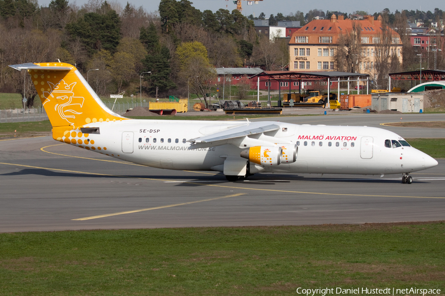 Malmo Aviation BAe Systems BAe-146-RJ100 (SE-DSP) | Photo 529295