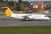 Malmo Aviation BAe Systems BAe-146-RJ100 (SE-DSP) at  Stockholm - Bromma, Sweden