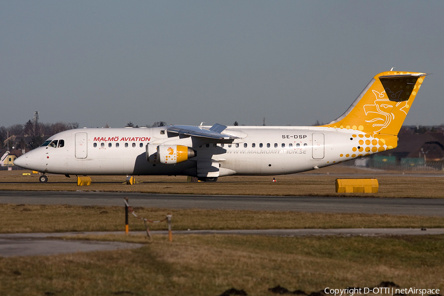 Malmo Aviation BAe Systems BAe-146-RJ100 (SE-DSP) | Photo 271585
