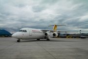 Malmo Aviation BAe Systems BAe-146-RJ100 (SE-DSP) at  Salzburg - W. A. Mozart, Austria