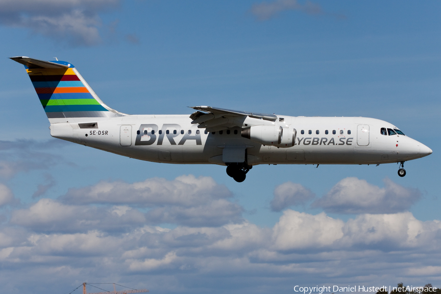 BRA - Braathens Regional Airlines BAe Systems BAe-146-RJ100 (SE-DSR) | Photo 420676