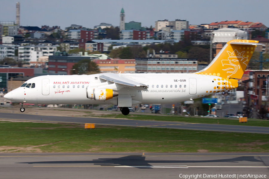 Malmo Aviation BAe Systems BAe-146-RJ100 (SE-DSR) | Photo 529761