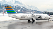 Malmo Aviation BAe Systems BAe-146-RJ100 (SE-DSR) at  Innsbruck - Kranebitten, Austria