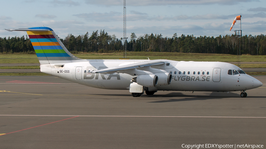 BRA - Braathens Regional Airlines BAe Systems BAe-146-RJ100 (SE-DSS) | Photo 351994