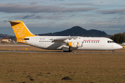 Malmo Aviation BAe Systems BAe-146-RJ100 (SE-DST) at  Salzburg - W. A. Mozart, Austria