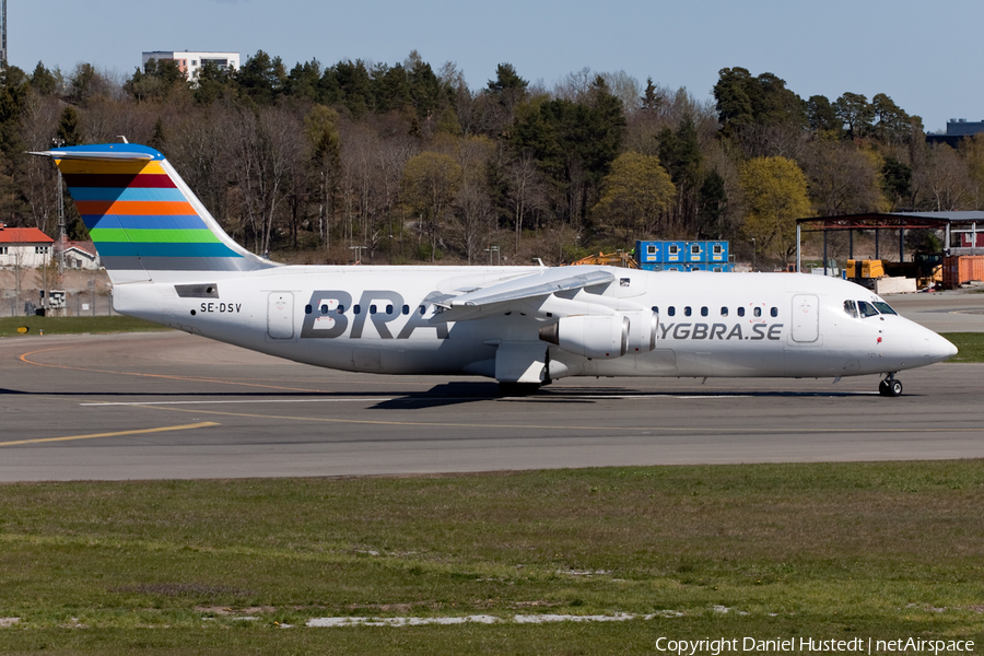BRA - Braathens Regional Airlines BAe Systems BAe-146-RJ100 (SE-DSV) | Photo 420679