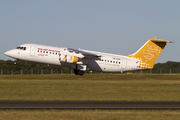 Malmo Aviation BAe Systems BAe-146-RJ100 (SE-DSX) at  Malmo - Sturup, Sweden